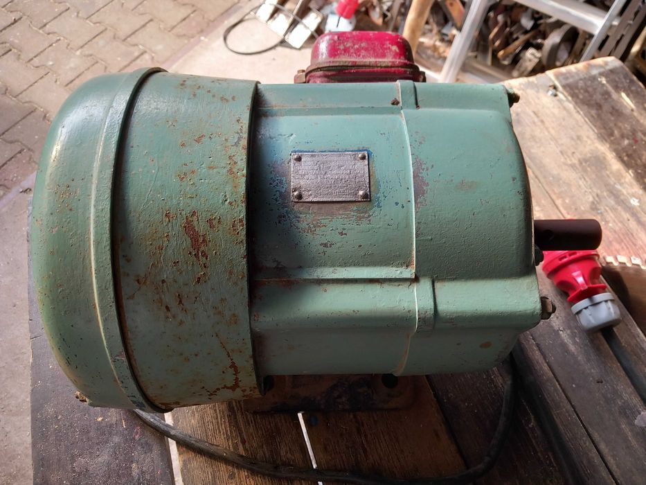 silnik elektryczny 3 fazowy, mocny 7 KW, 1450-obr/min