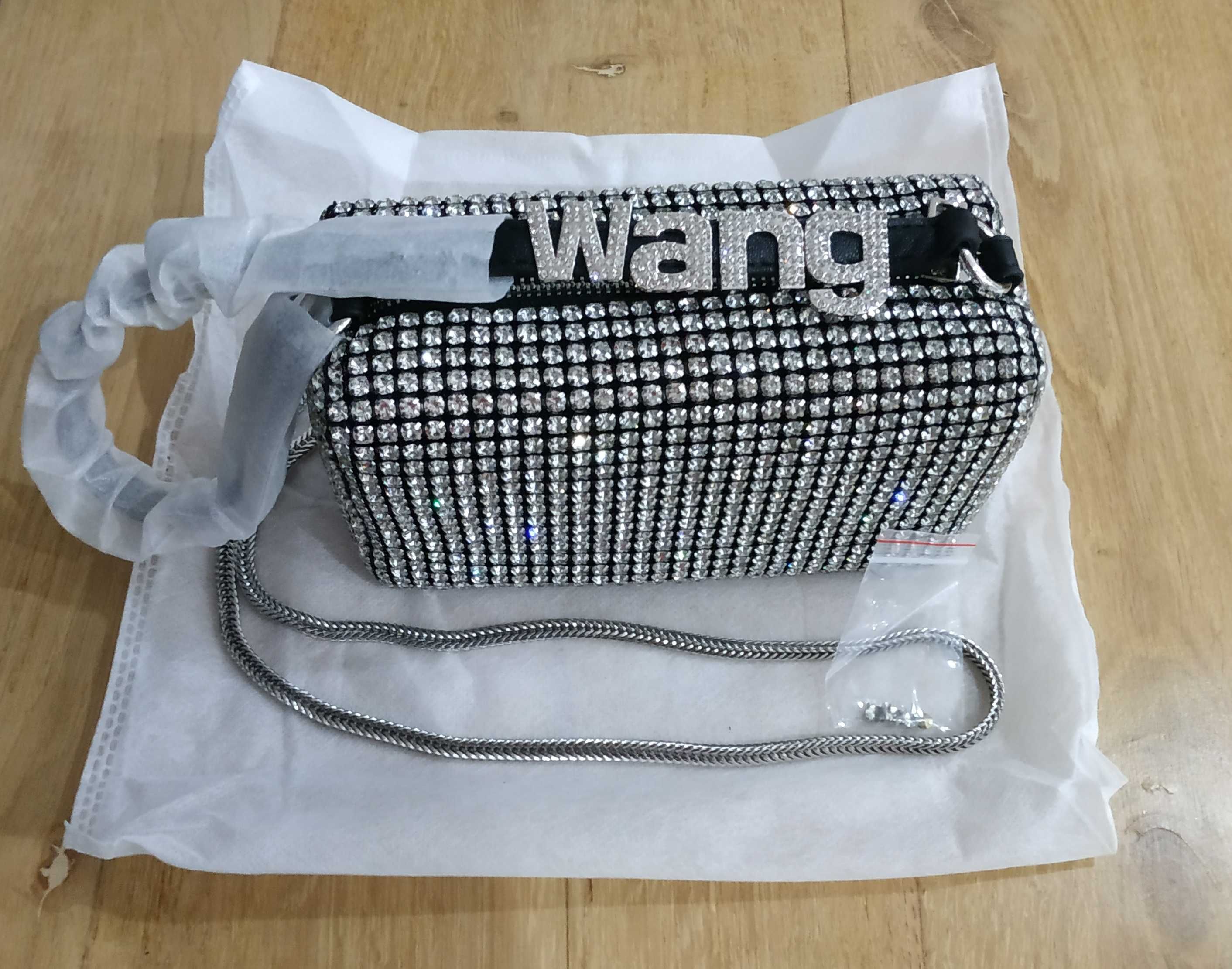 Сумка со стразами Alexander Wang