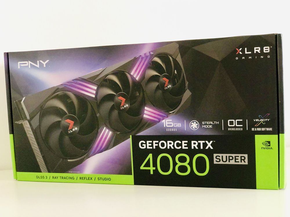 Нова Відеокарта PNY GeForce RTX 4080 Super VERTO 16 ГБ GDDR6X