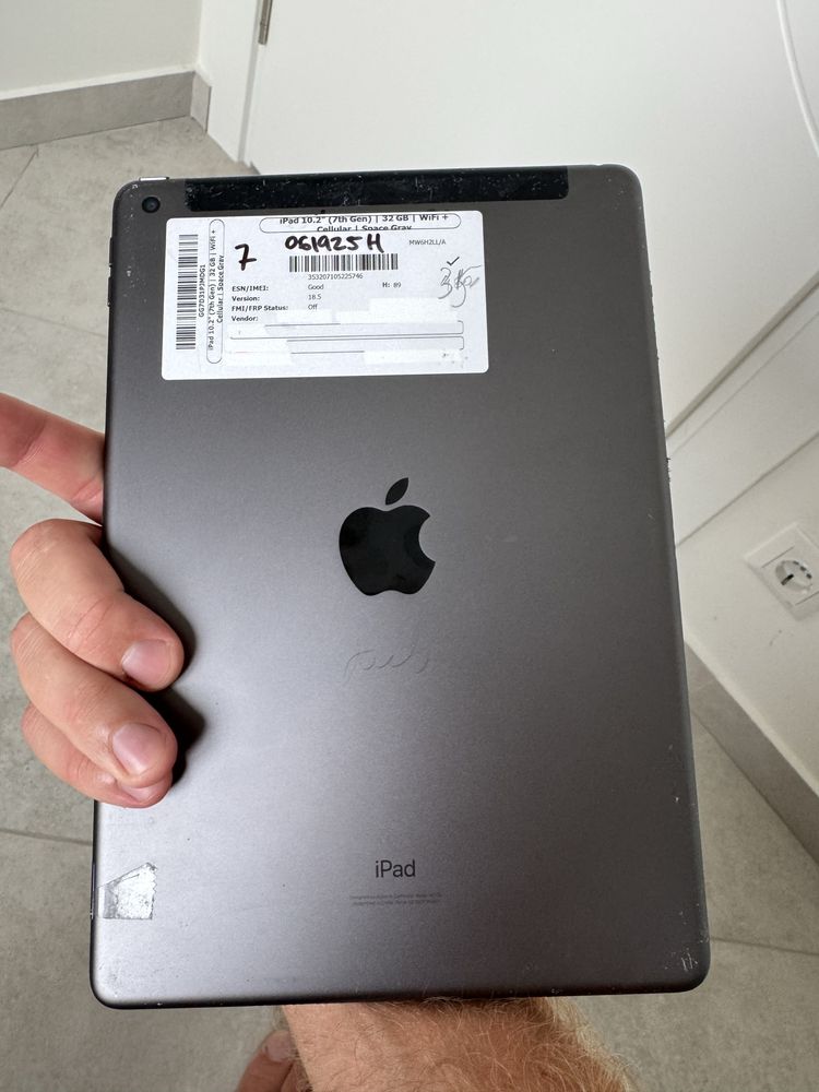 iPad 7 покоління. 32GB. LTE. Сімкарта. Без обмежень. Гарантія