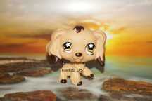 LPS spaniel #575 Littlest Pet Shop oryginalny POP oryginał UNIKAT