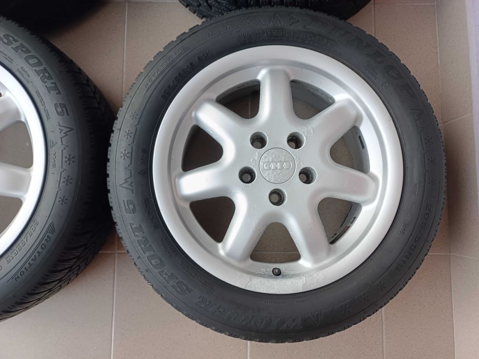 Koła zimowe AUDI 16 5x112 ZIMA a3 a4 b5 b6 a6 c4 c5 passat touran