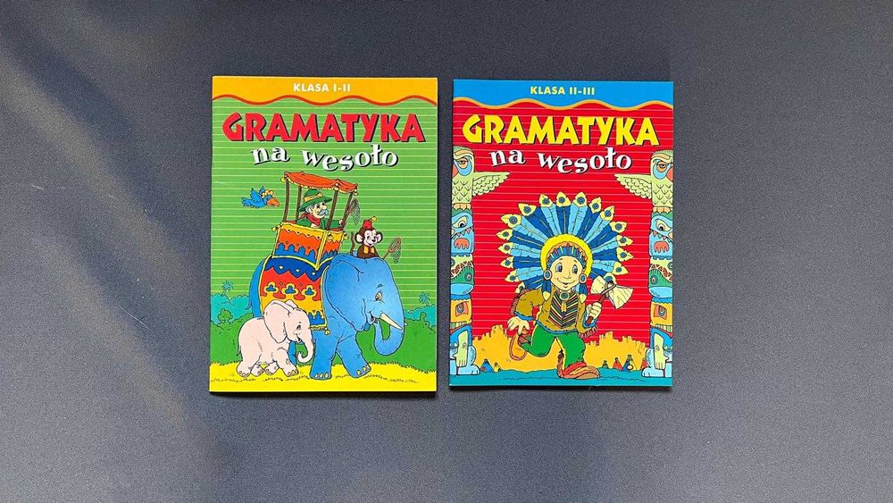 Zestaw książek „Gramatyka na wesoło”
