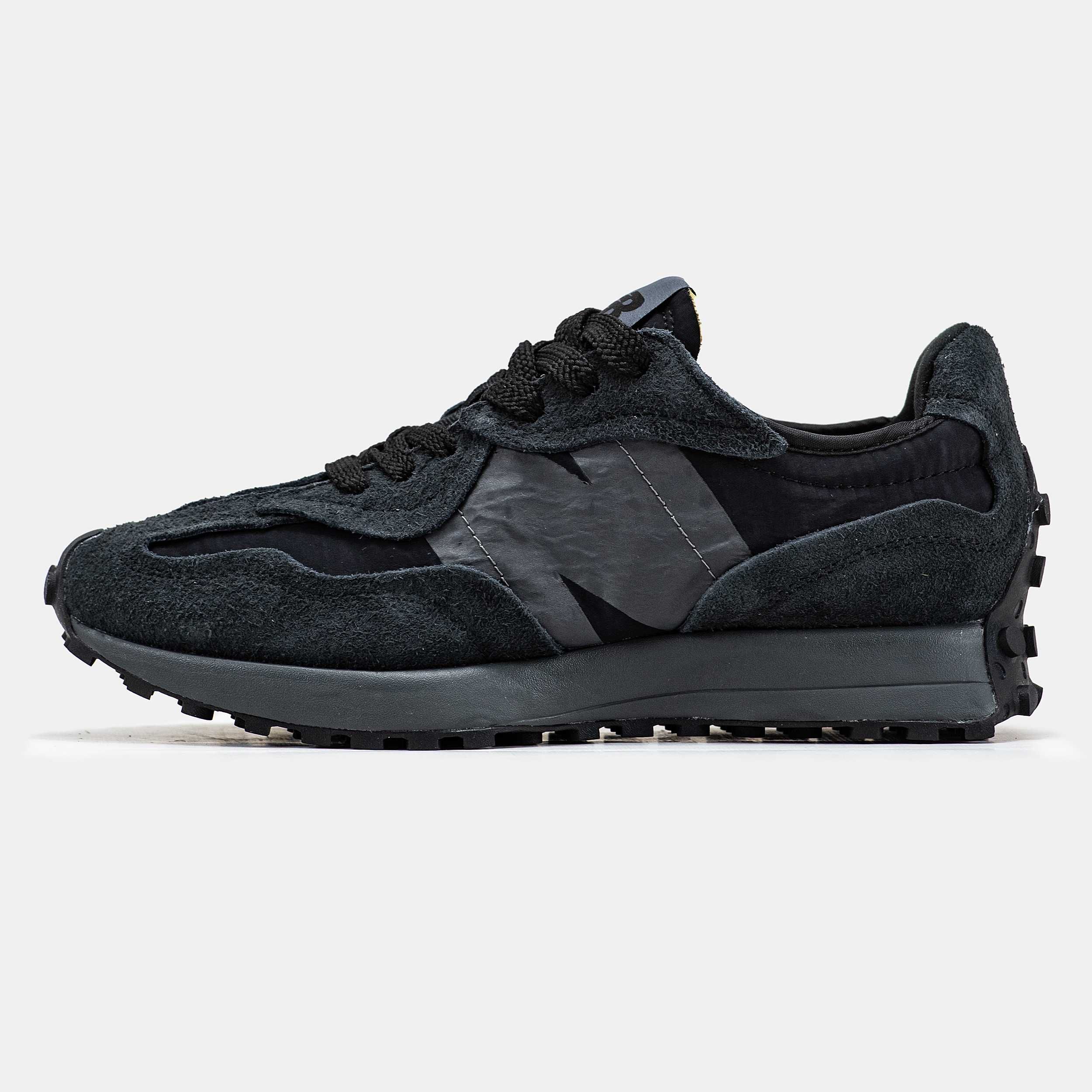 Унисекс черные кроссовки New Balance 327 кросівки нью беланс 327 NB нб