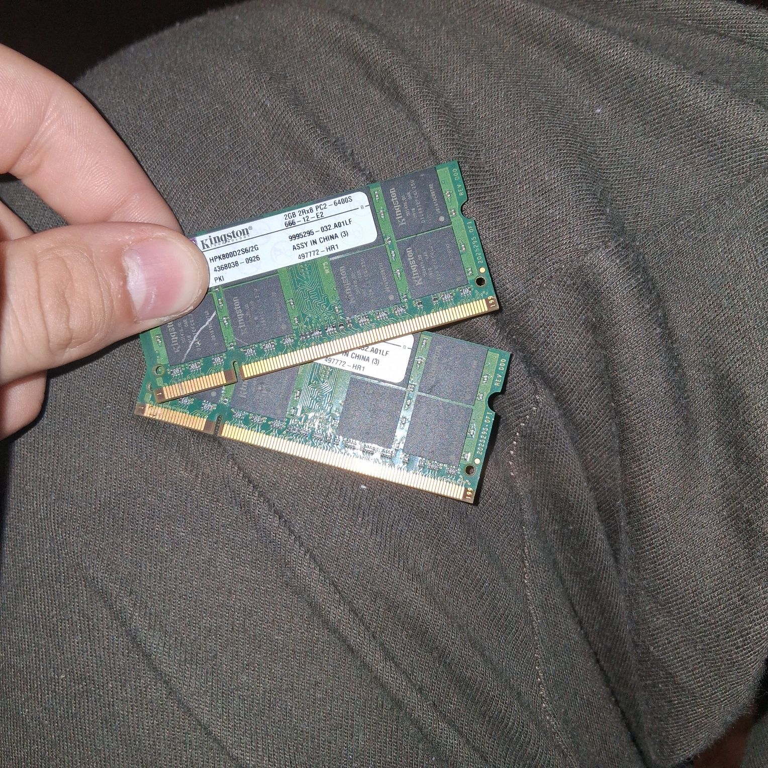 Ram Kingston 2gb(cada)