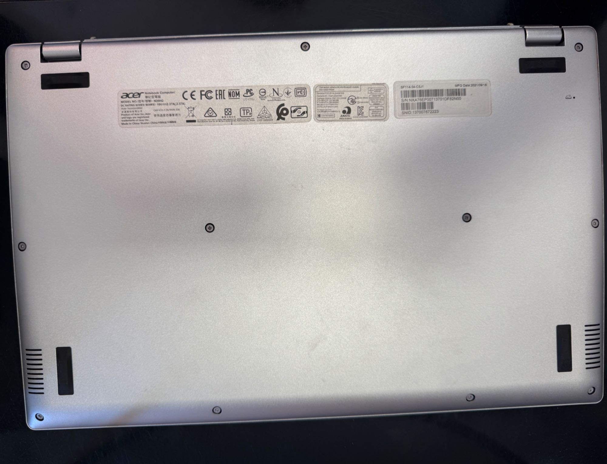 Notebook Acer N20H2 Kraków Starowiślna