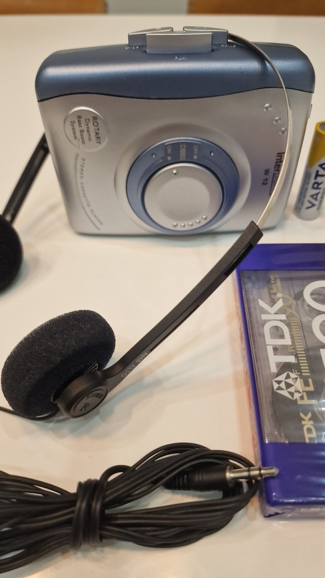 Leitor de cassetes Intertronic walkman