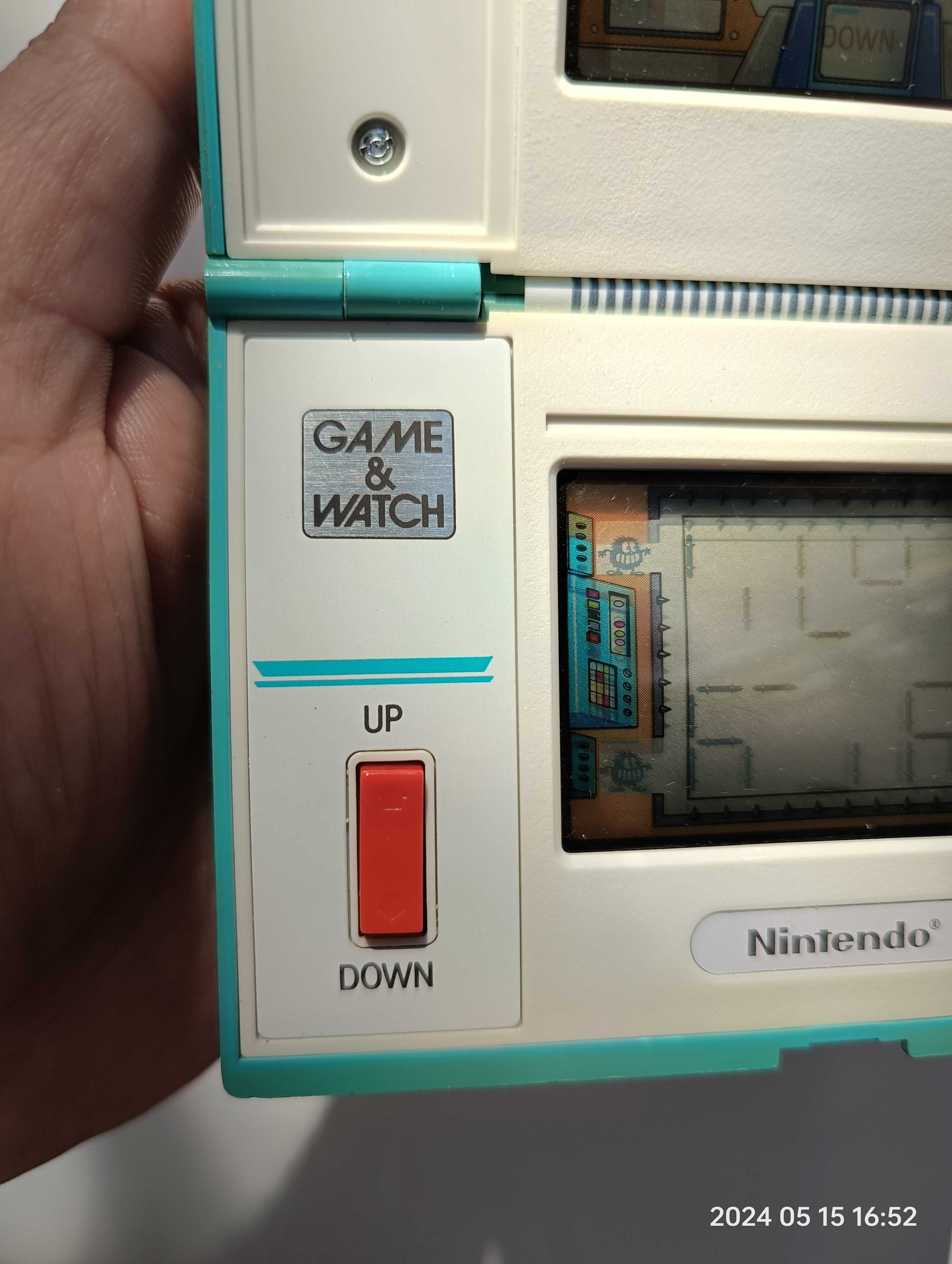 Nintendo Squish Game&Watch Unikat z 1986 roku.