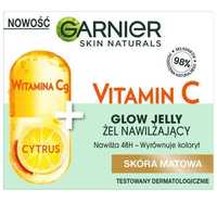 Garnier Skin Naturals Vitamin C Glow Jelly - Żel Nawilżający Do Twarzy