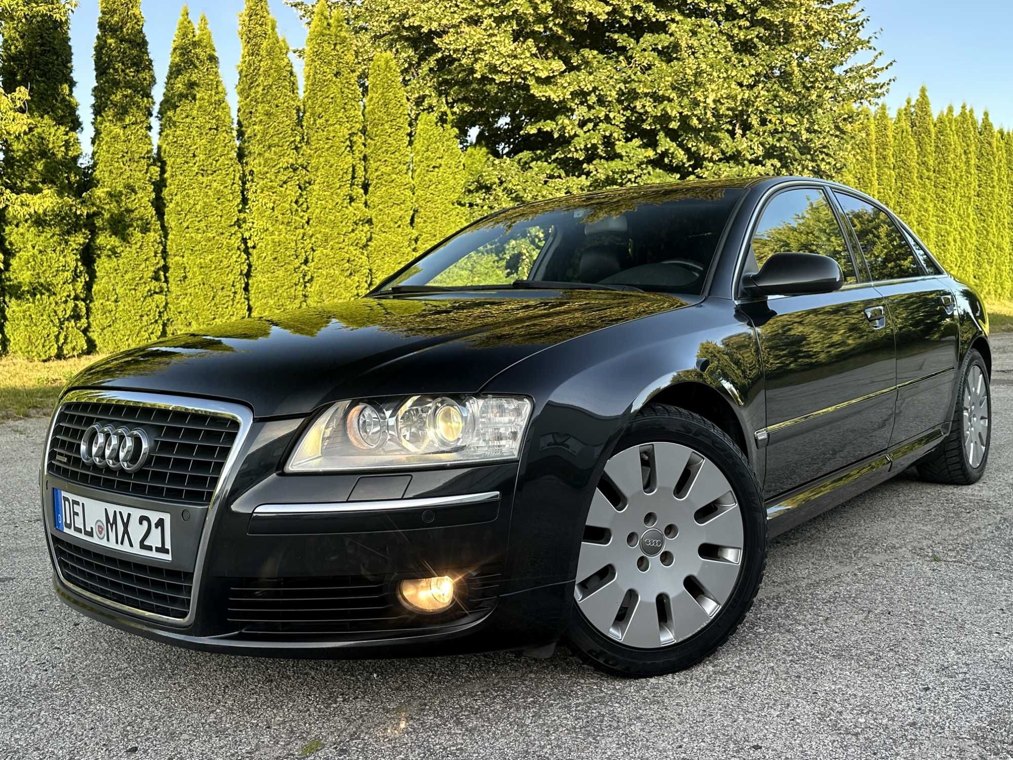 AUDI A8 D3 LIFT 3.7 V8 280PS QUATTRO BiXenon Komforty BOSE 18" PIĘKNA!
