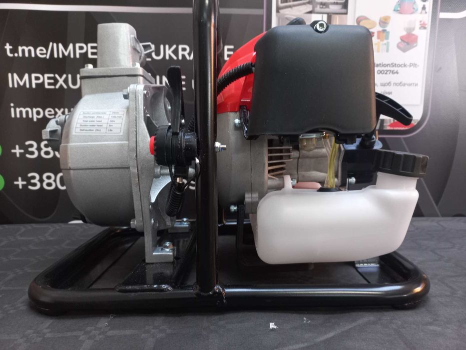 Мотопомпа бензинова  BULL TECH 1700 Вт 135 л/хв 25 мм