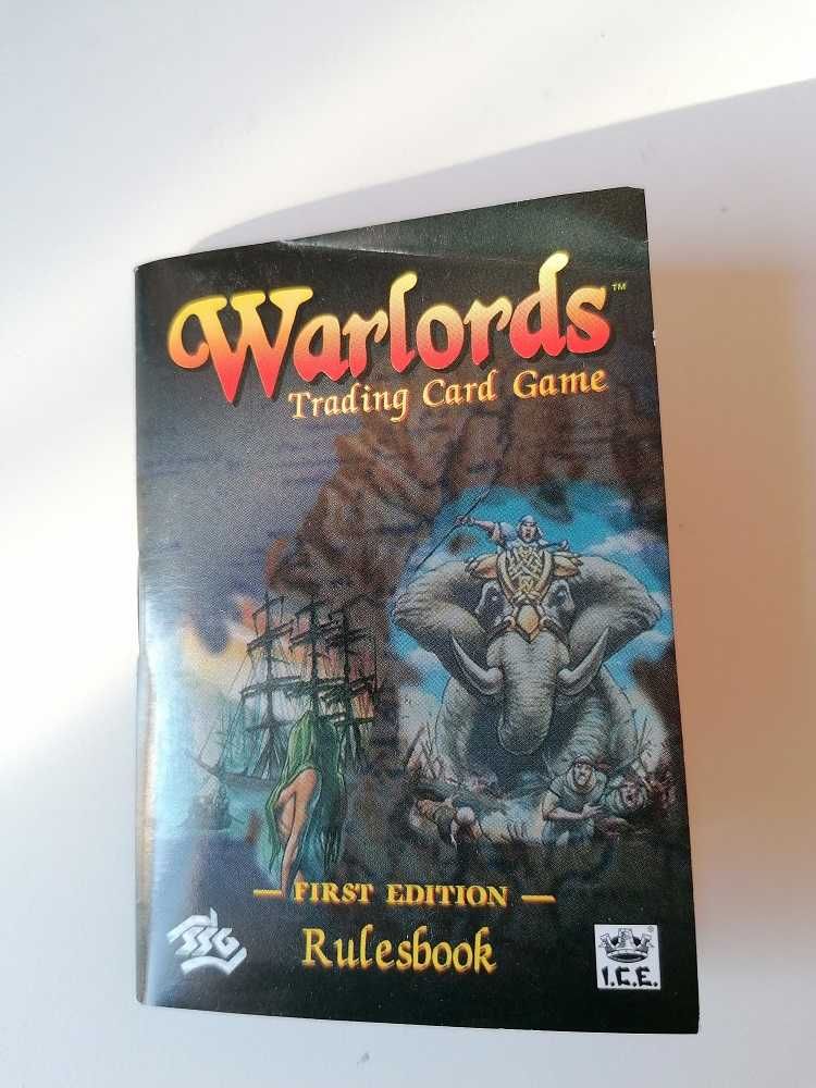 Cartas Warlords - trading card game - 1ª edição
