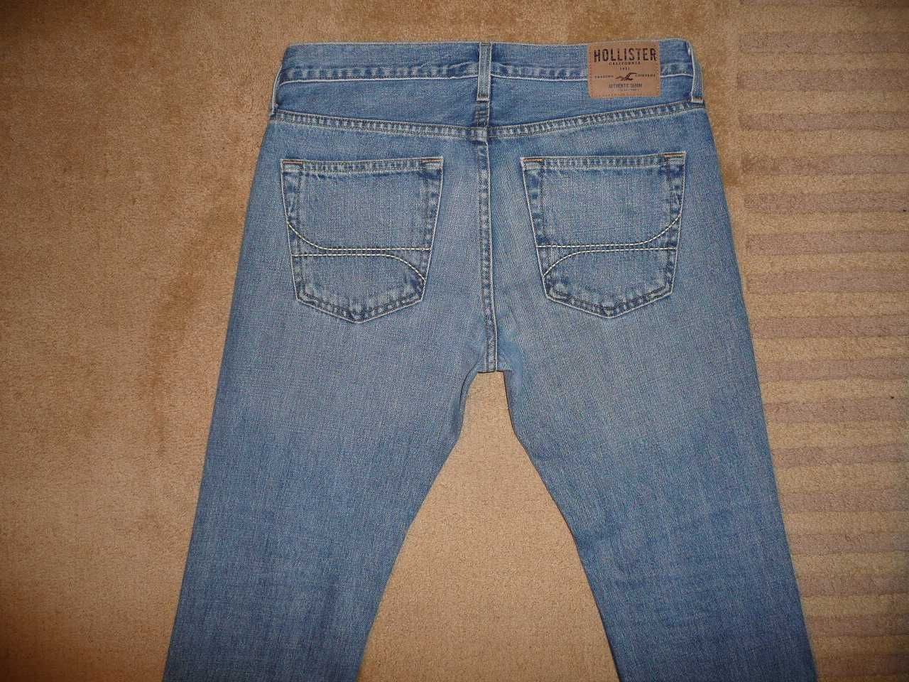 Spodnie dżinsy HOLLISTER W31/L32=44/109cm jeansy
