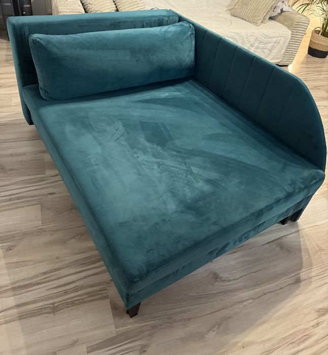 Łóżko rozkładane tapicerowane z pojmnikiem