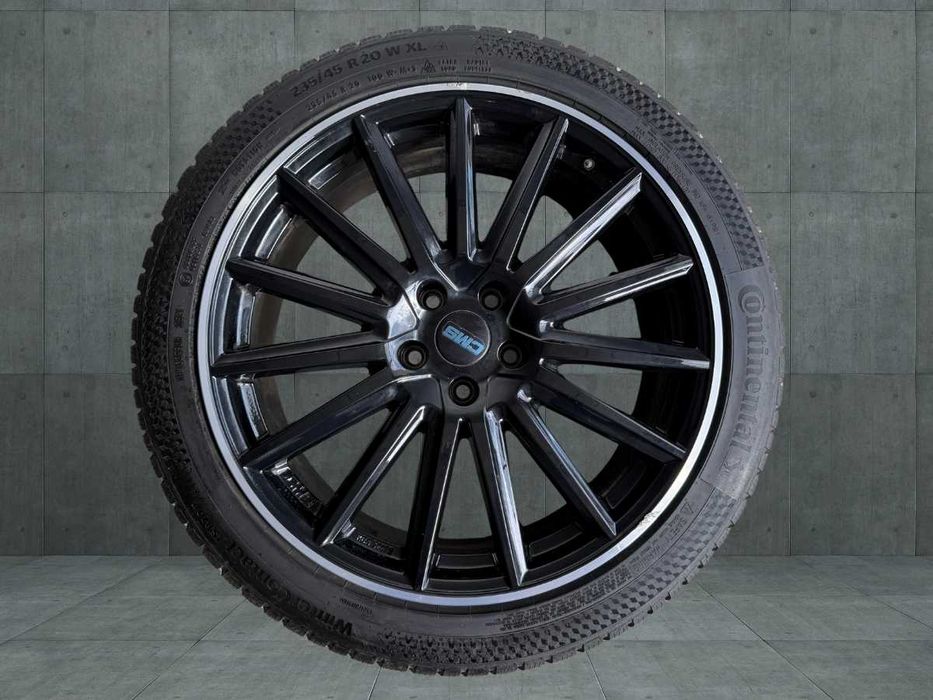 Koła felgi 5x114.3 R20 CMS opony zimowe 235/45R20 Continental TS870P
