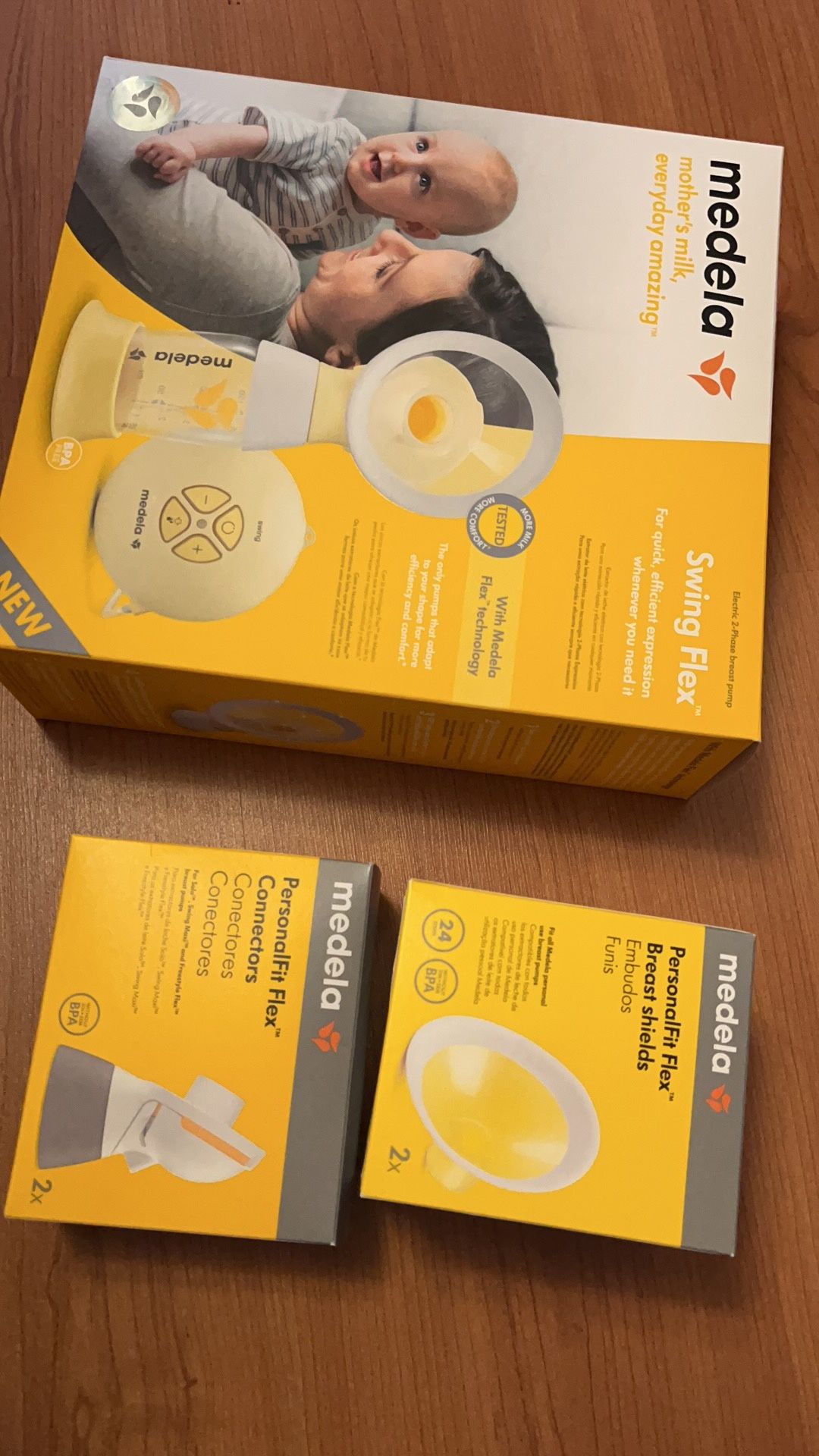 Medela bomba swing flex + extra