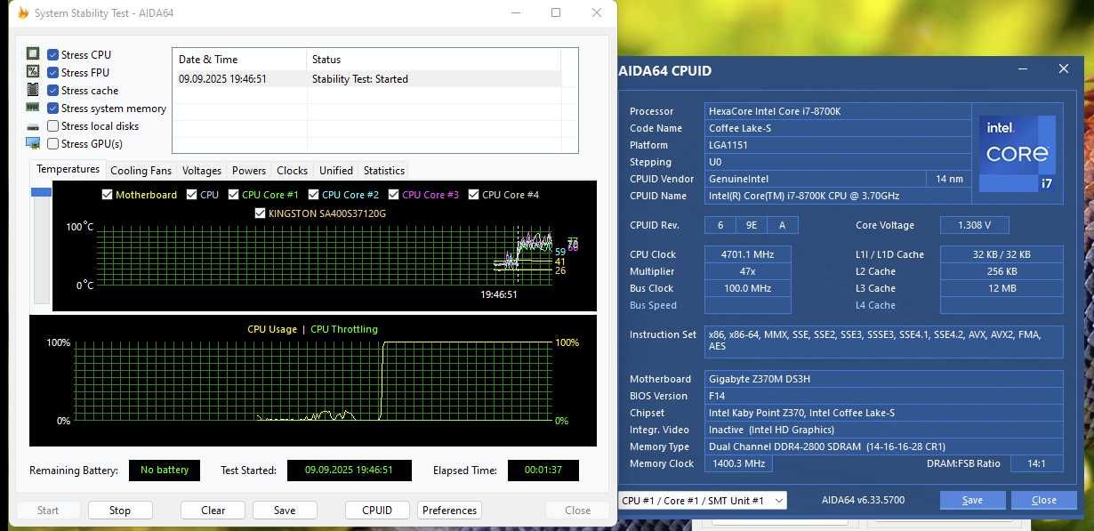 s1151v2 процесор Intel Core i7-8700K 6я\12п 4.7GHz з графікою. TradeIN
