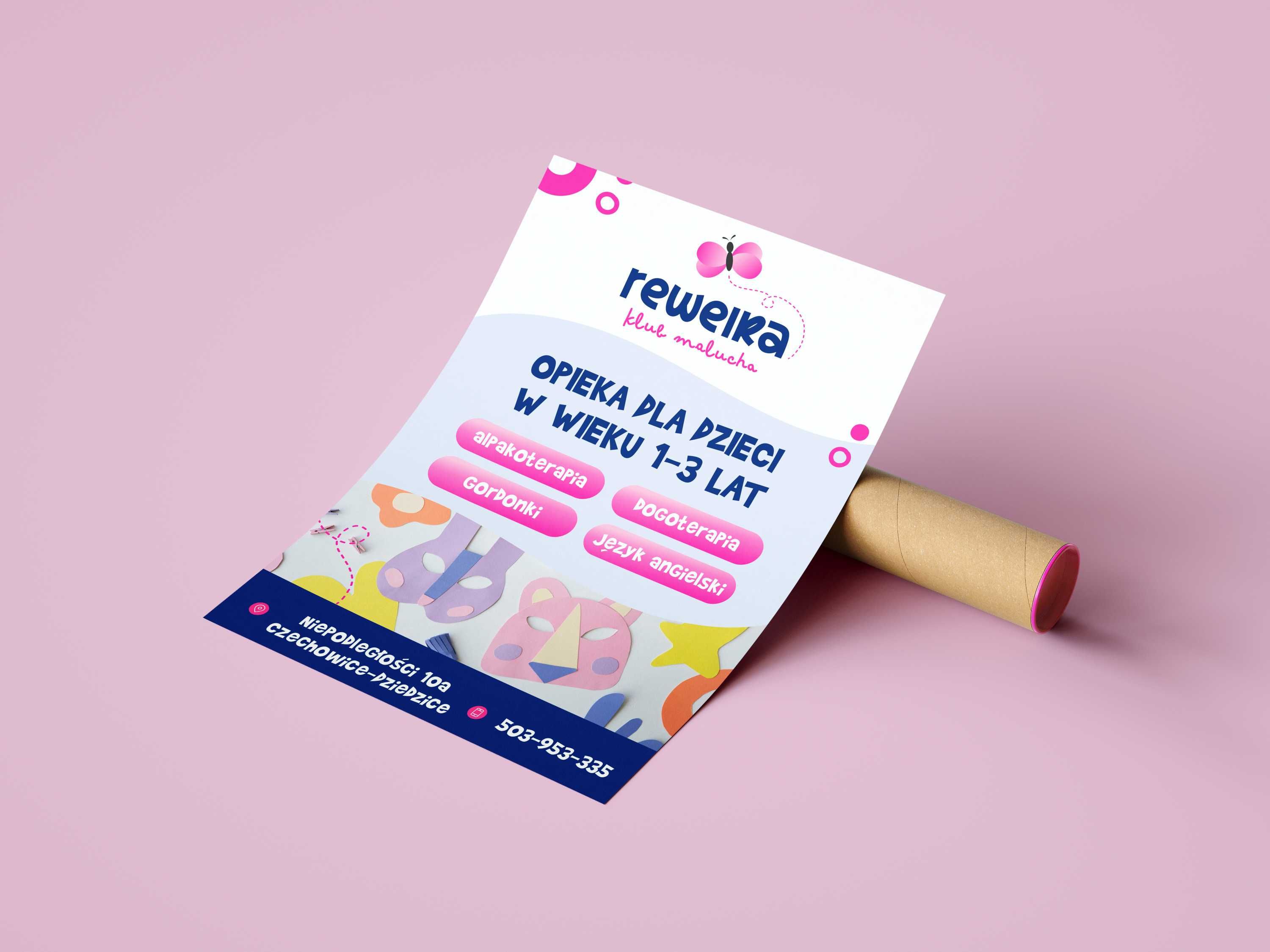 Projekty graficzne, które robią robotę! LOGO, identyfikacja + DRUK