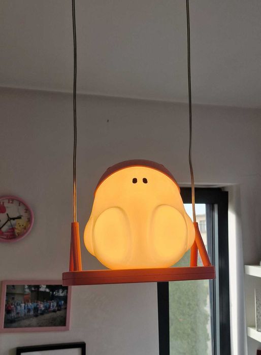 Lampa wisząca Philips Buddy różowa, dziecięca - ZESTAW 2 szt.