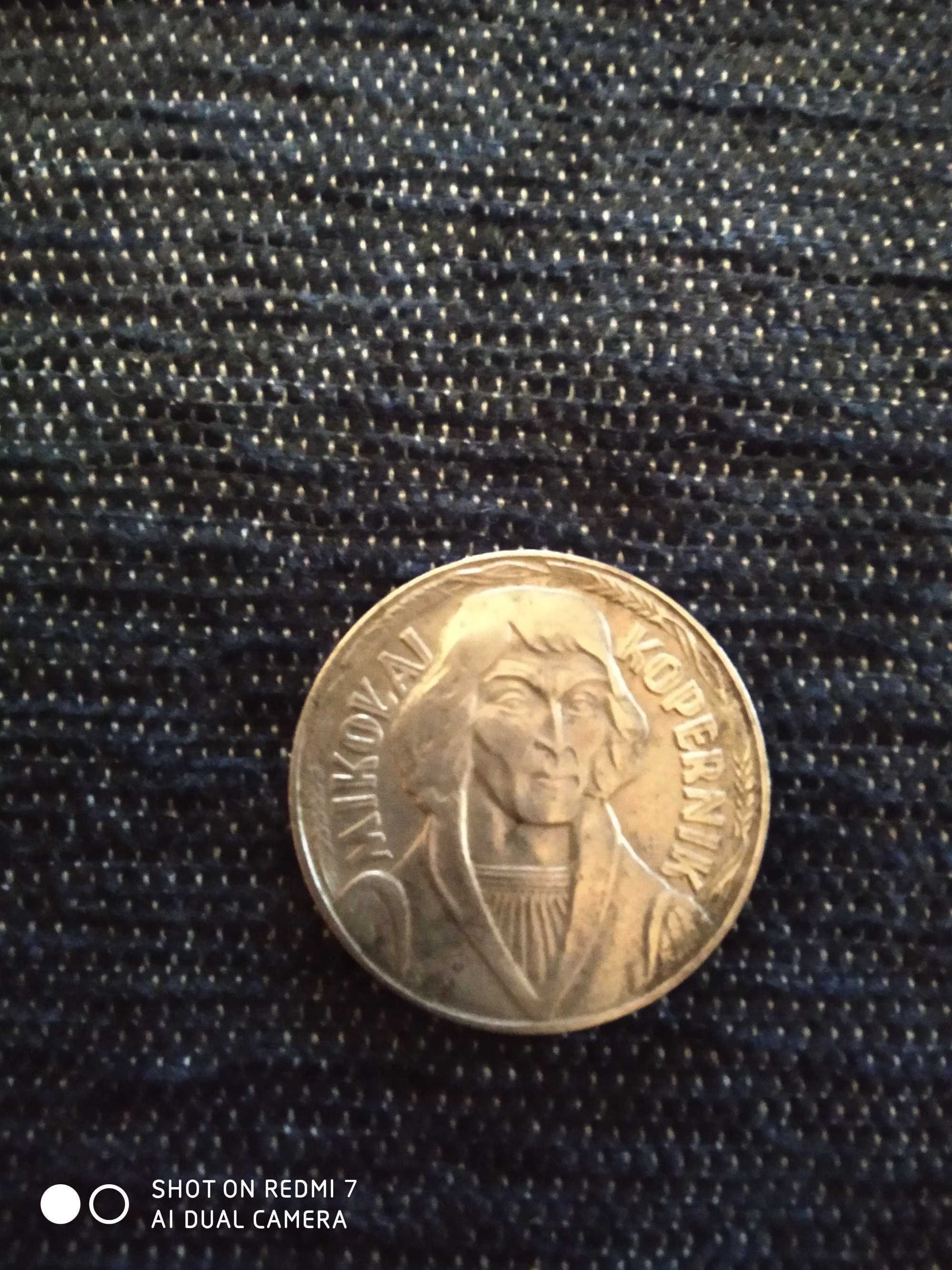 Stara moneta Mikołaj Kopernik