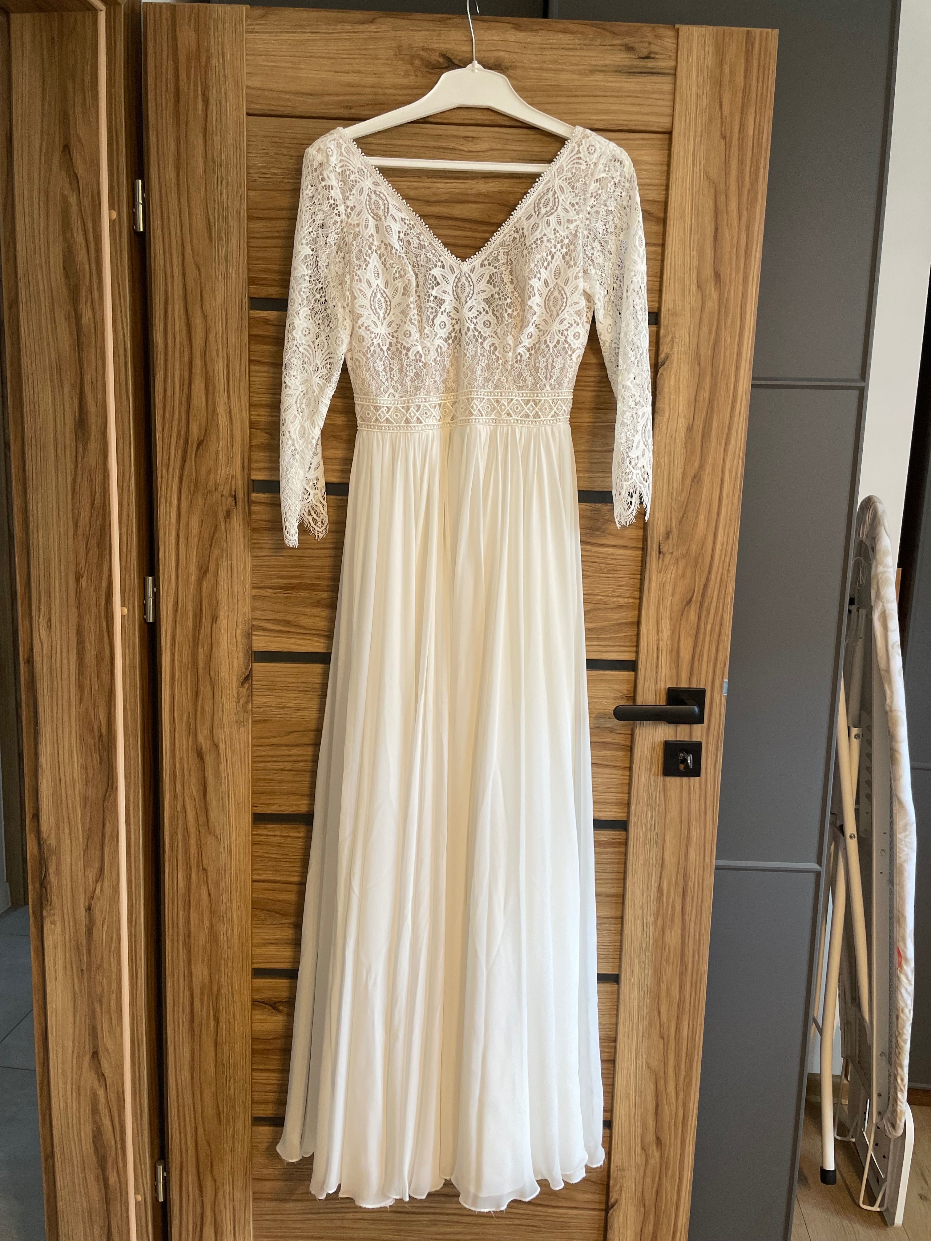 Sukienka ślubna boho