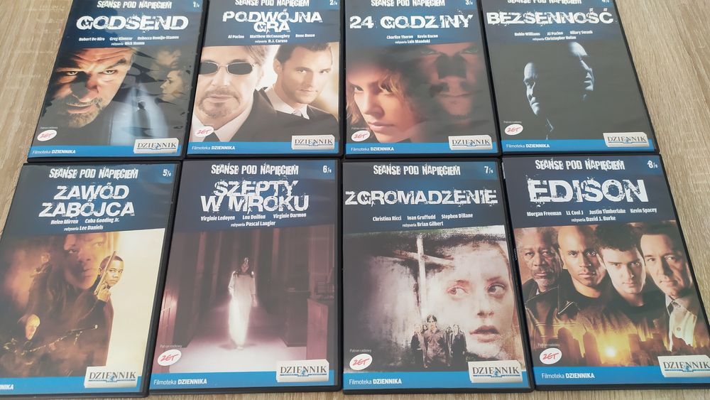 Kolekcja dvd Seanse pod napięciem 8/8