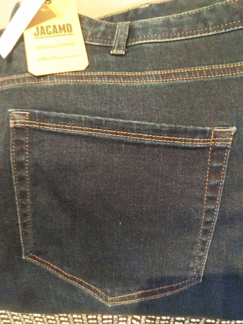 Великі джинси унісекс, темно-сині