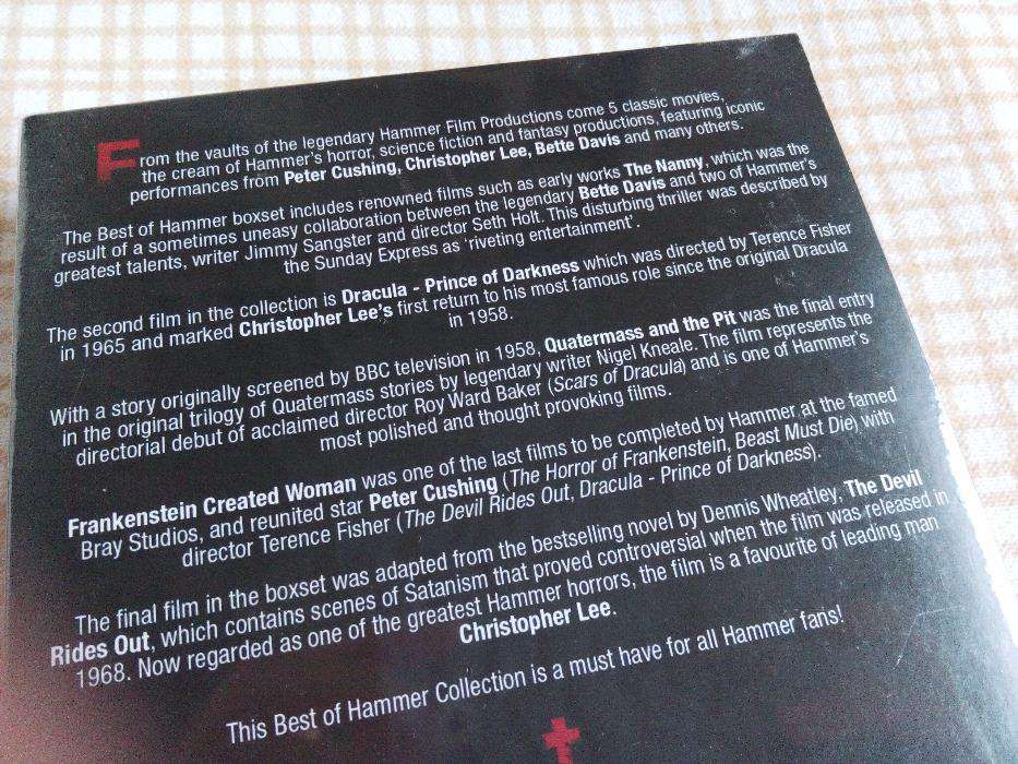 Hammer Colecção 5 discos - NOVO SELADO