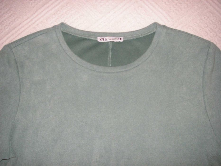 Vestidos Zara Verde T/L e Azul T/M