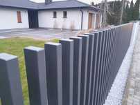 OGRODZENIA Z ALUMINIUM I STALI , bramy, furtki, przęsła , balustrady