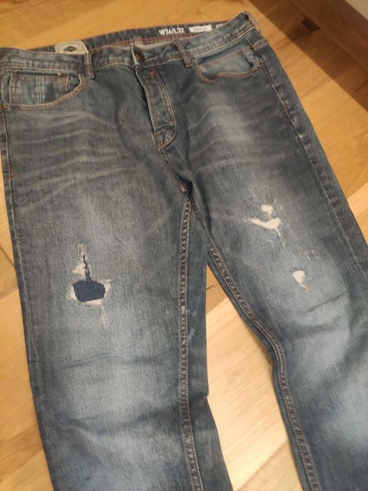 Spodnie męskie jeansy