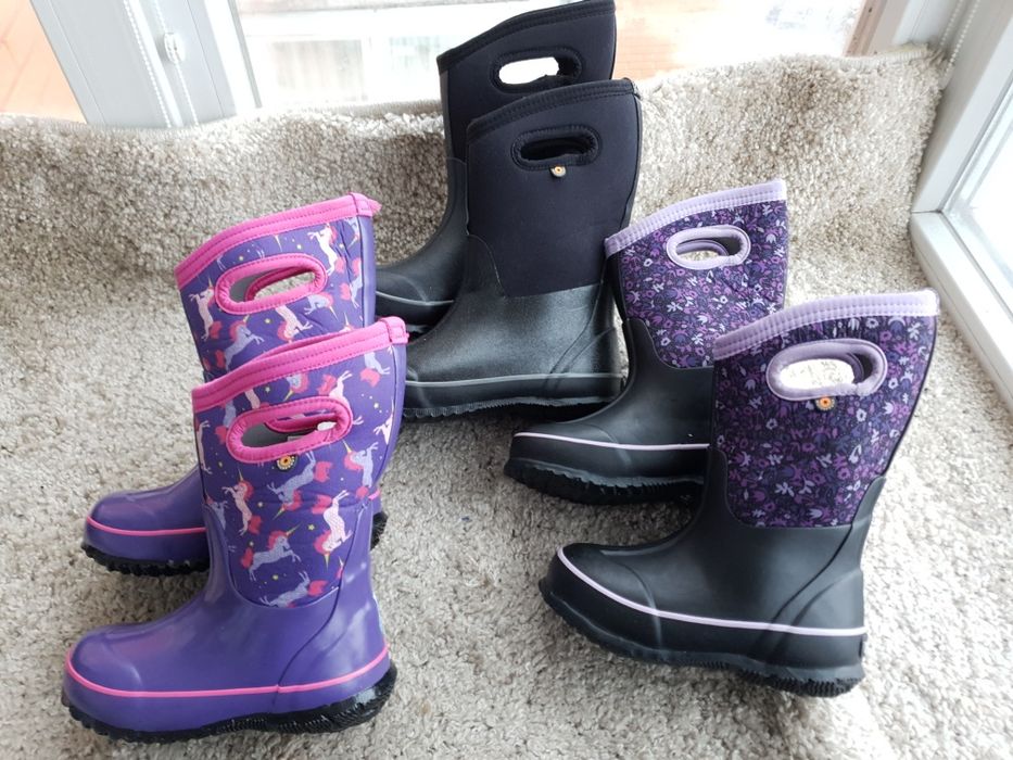 Дитячі чоботи BOGS Waterproof р 25-26 Детские термосапоги