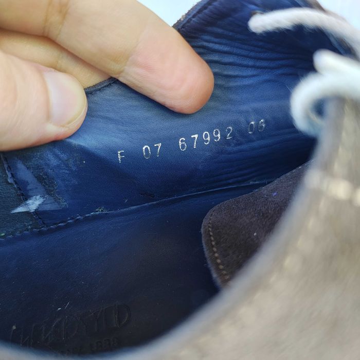 Туфлі дербі Lloyd замш Німеччина 44,5р туфли