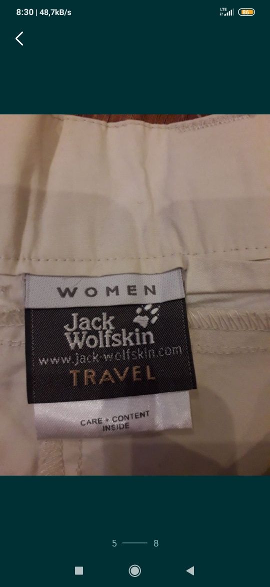 JACK WOLFSKIN Spodnie trekkingowe damskie rozm.38. OKAZJA!!!