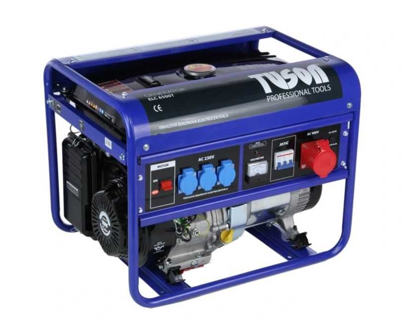 Генератор TUSON ELC 6500t, 5,5 кВт, 3 фазы