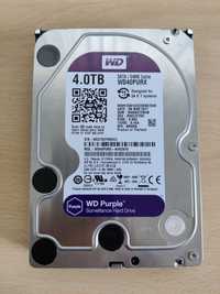 Жорсткий диск HDD 3.5" SATA 4TB WD Purple (WD40PURX)