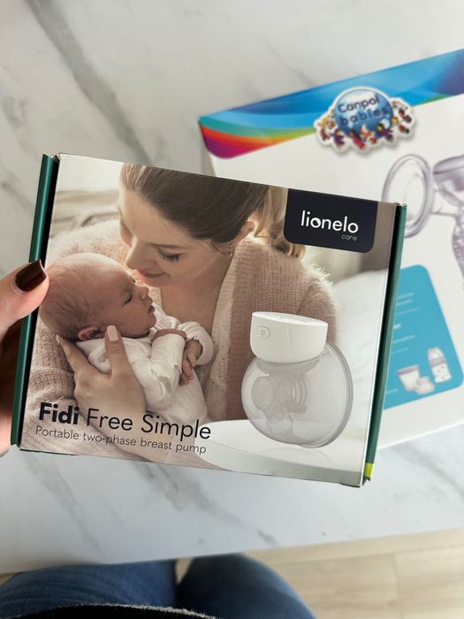 Lakator x2 Lionelo Fidi Free Simple muszlowy i Canpol Easy Start