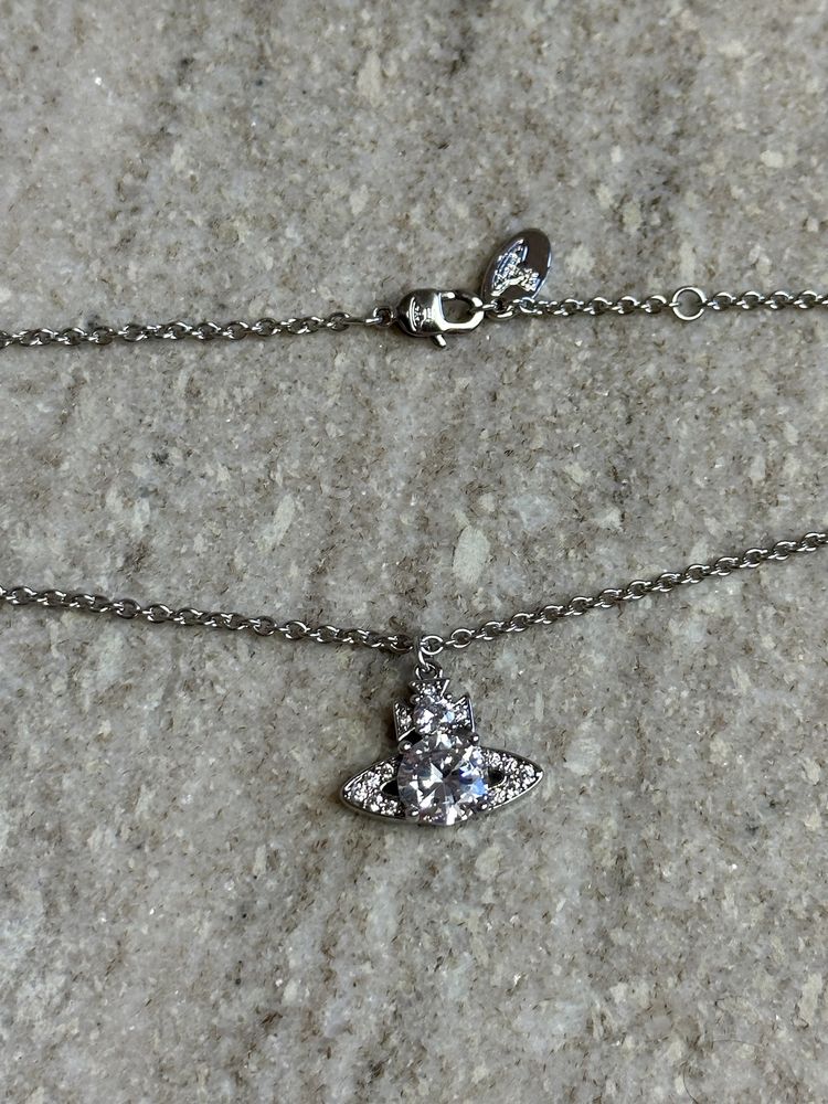 Vivienne Westwood Crystal Mini Necklace підвіска ланцюжок