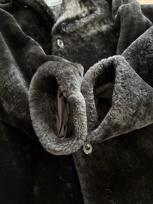 Шуба мужская мутон и норка