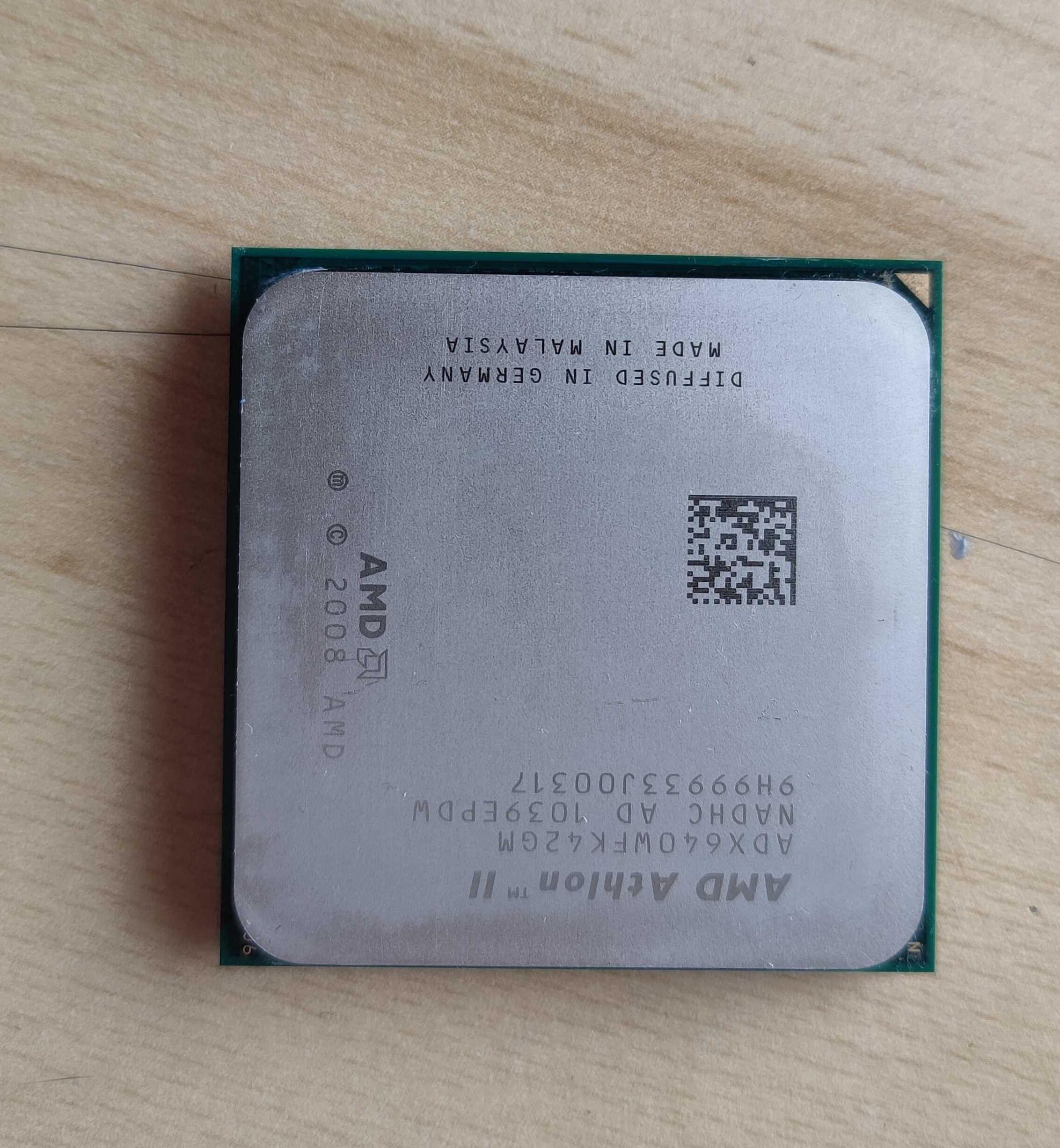 Athlon II X4 640, sprawny, piny proste, AM3, 3000MHz