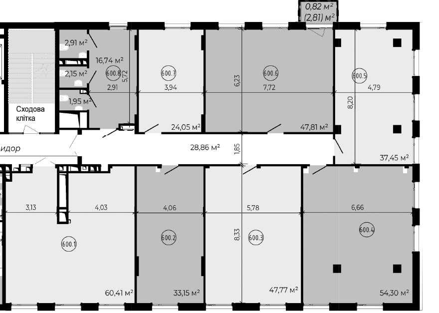 Продаж приміщень різної площі на перехресті Наукова Кульпарківська