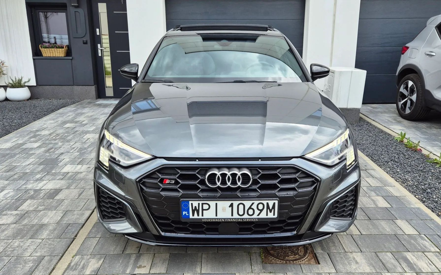 Audi S3 Model 2023, Salon PL, B&O, Matrix, Head-up, Elektr. fotele, Panorama