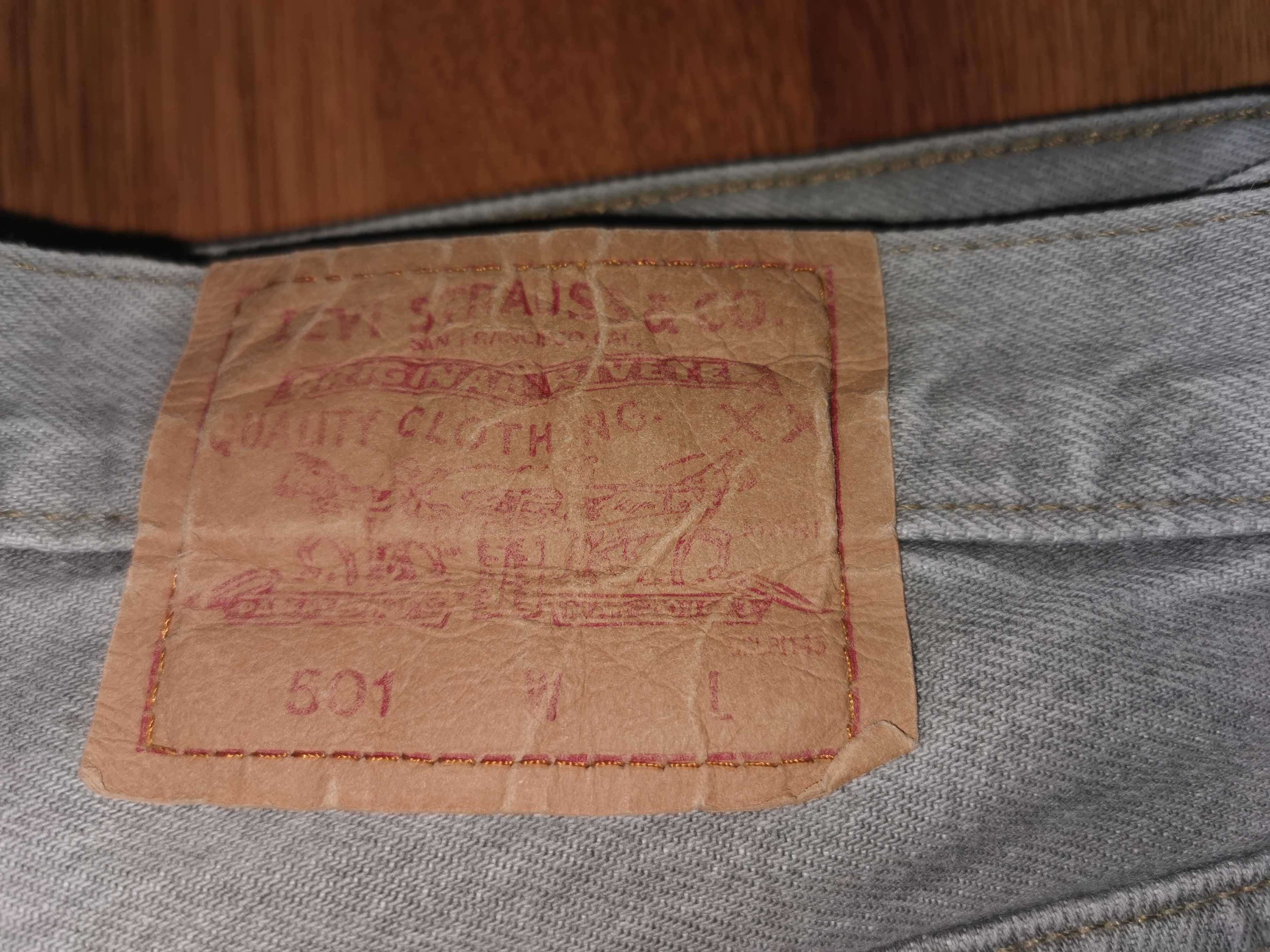 LEVIS 501 W36 L32 jeansy LEVI'S RARE VINTAGE 80's