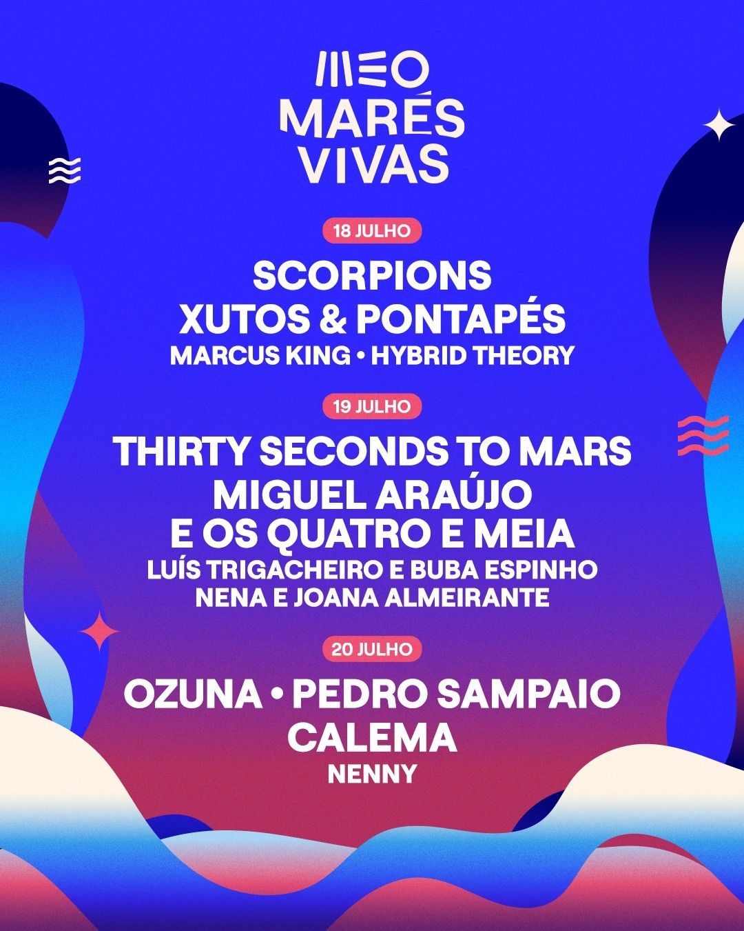 Bilhete Marés Vivas 19 e 20 2025