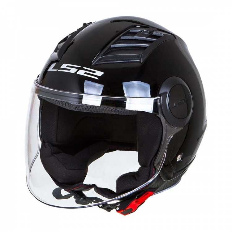 KASK OF562 AIRFLOW SOLID BLACK LS2 matt połysk różne rozmiary wysyłka