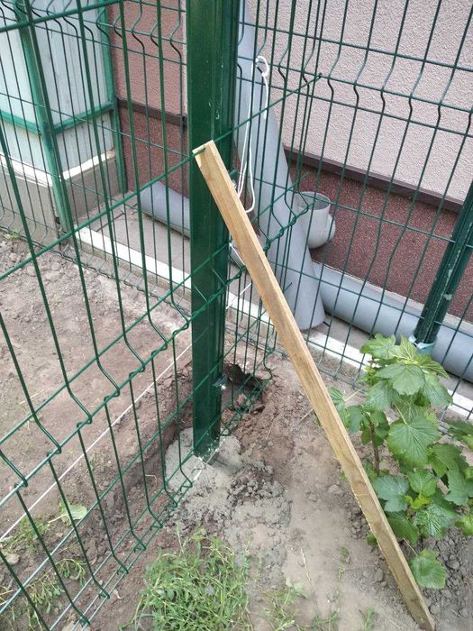 МОНТАЖ.Паркан метал з 3D сітки.Ворота відкатні і розпашні під замовл