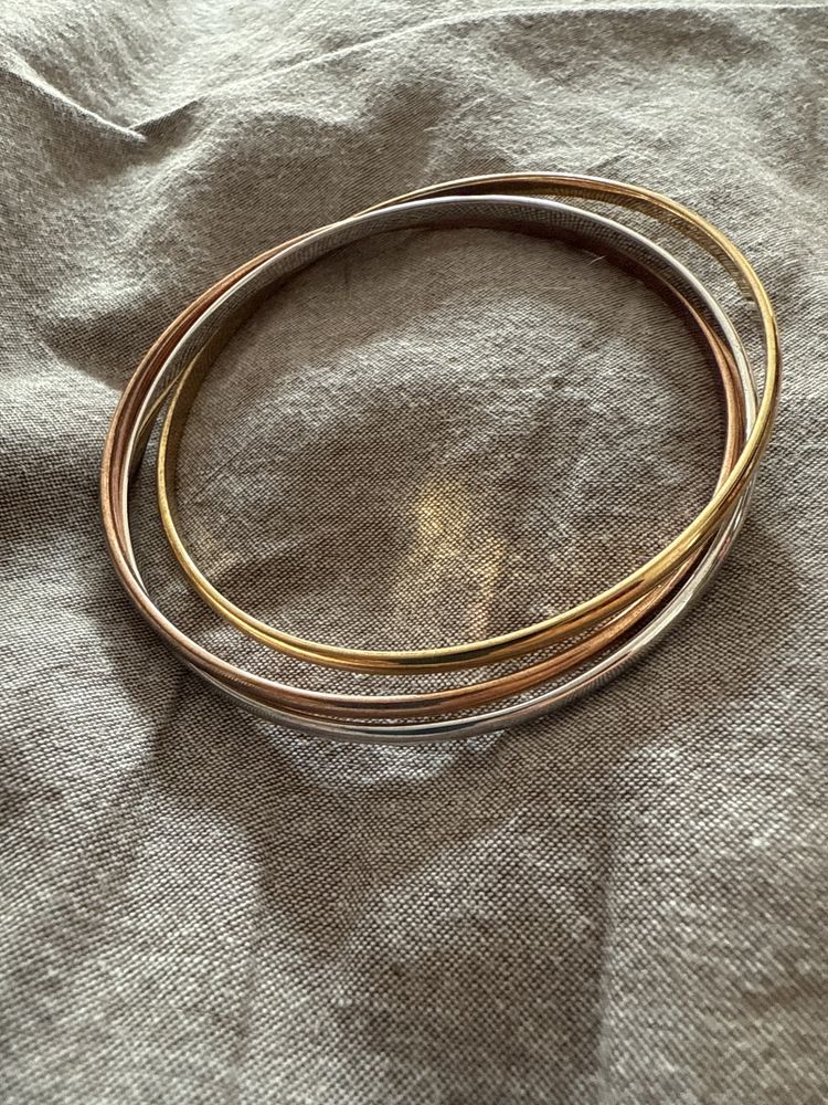 Pulseira 3 argolas
