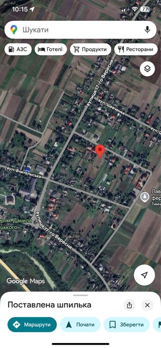 Земельна ділянка БУДІВНИЦТВО 21 сота