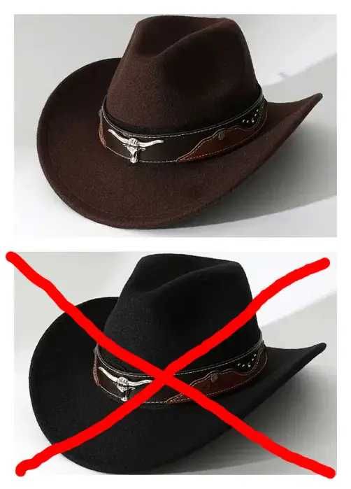 Шляпа ковбойская (вестерн). Есть много вариантов