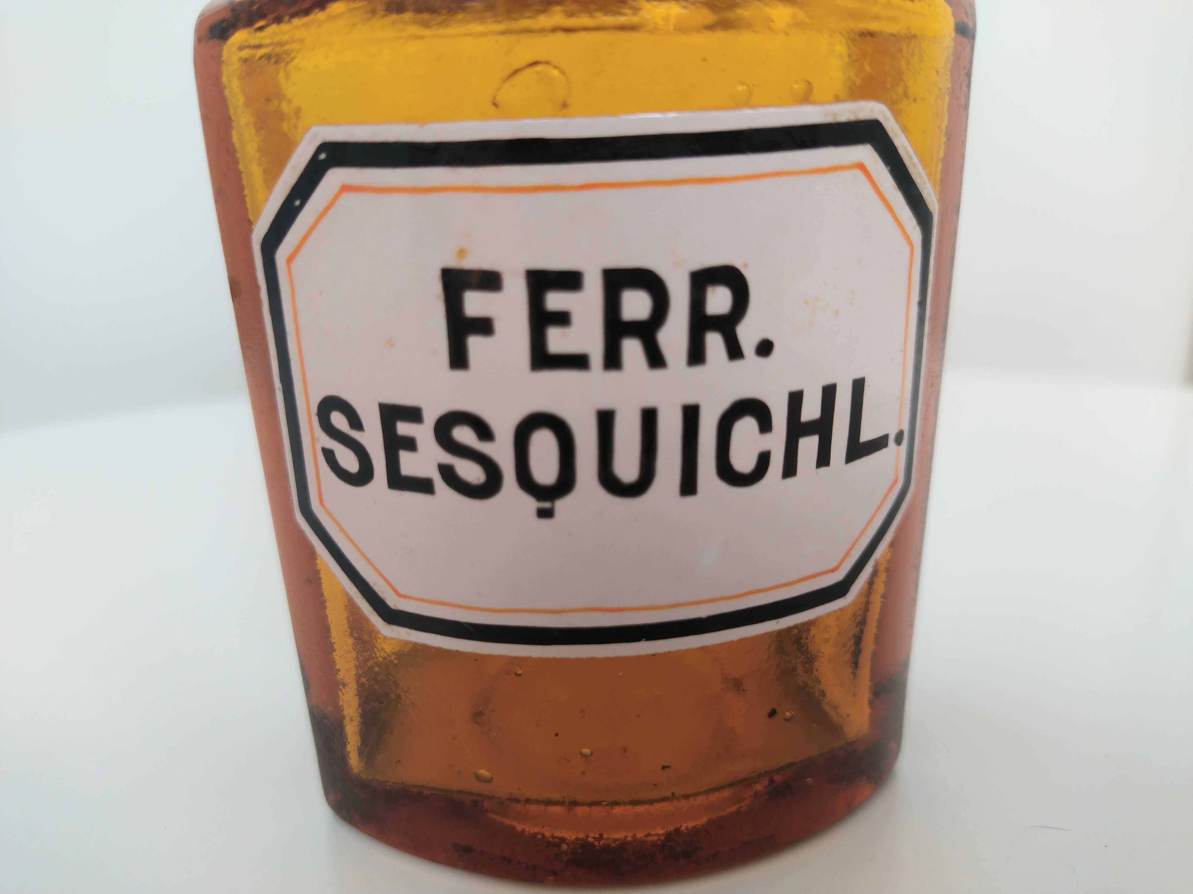 Butelka, pojemnik apteczny, farmaceutyczny Ferr.  Sesouichl.